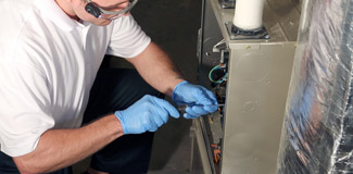 Ted, one of our Germantown plumbers is installing a new furnace